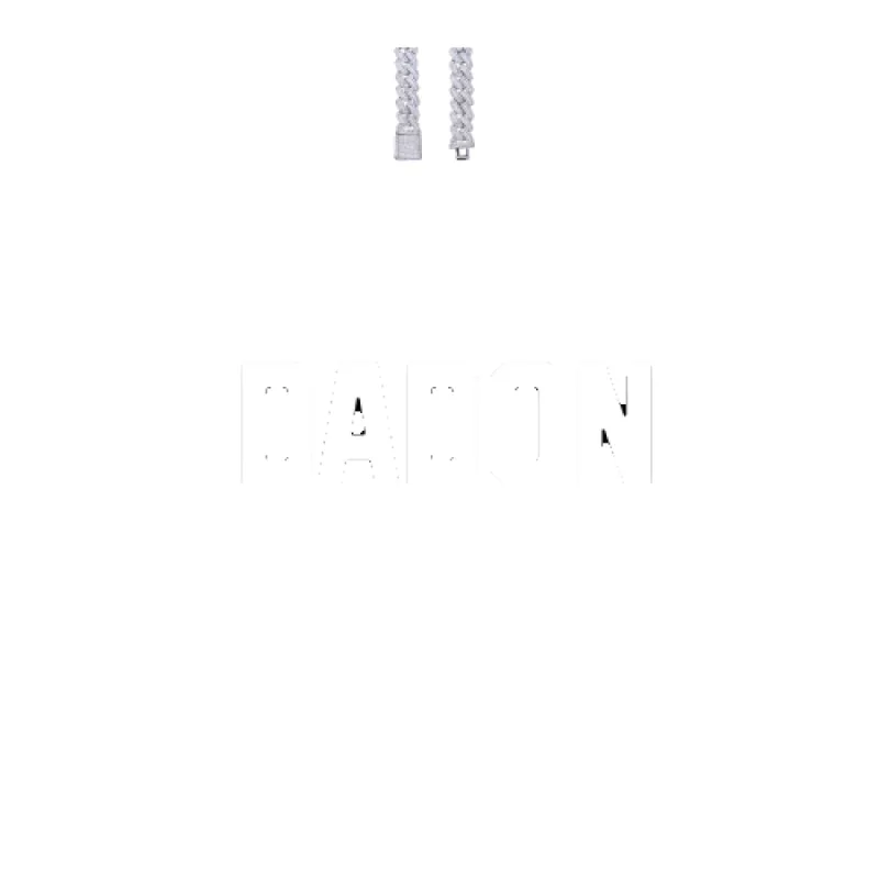 Custom Letters Baguette Two Layer Necklace made by The GUU Shop