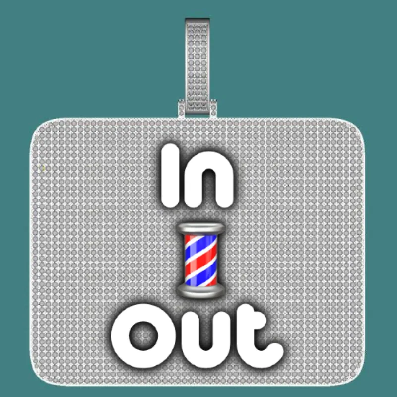 CUSTOM LETTER NECKLACE 3D BIG SQUARE sold by The GUU Shop