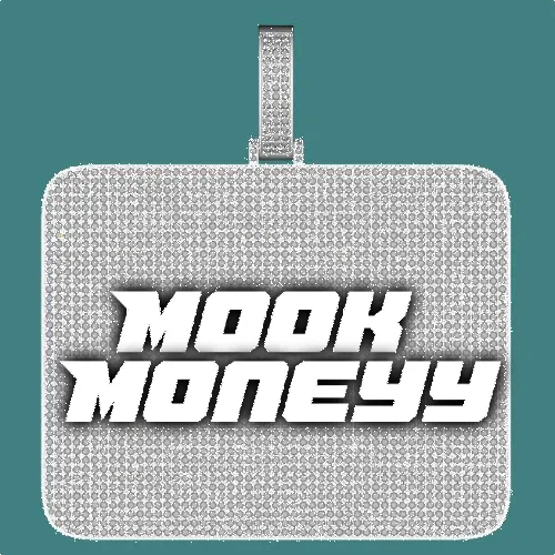 CUSTOM LETTER NECKLACE 3D BIG SQUARE sold by The GUU Shop