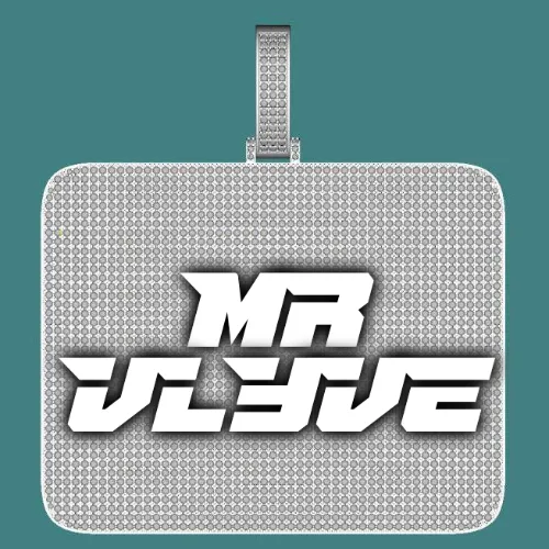 CUSTOM LETTER NECKLACE 3D BIG SQUARE sold by The GUU Shop