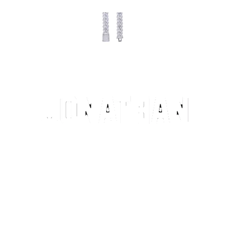 Custom Letters Baguette Two Layer Necklace made by The GUU Shop