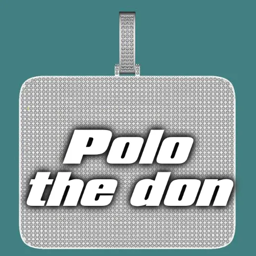 CUSTOM LETTER NECKLACE 3D BIG SQUARE sold by The GUU Shop