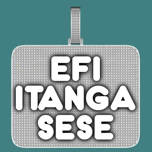 CUSTOM LETTER NECKLACE 3D BIG SQUARE sold by The GUU Shop