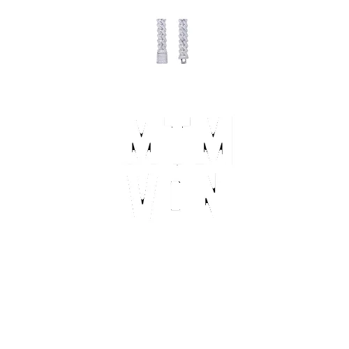 Custom Letters Baguette Two Layer Necklace sold by The GUU Shop