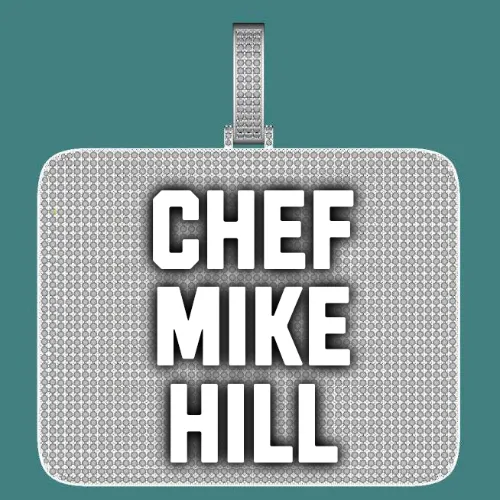 CUSTOM LETTER NECKLACE 3D BIG SQUARE sold by The GUU Shop