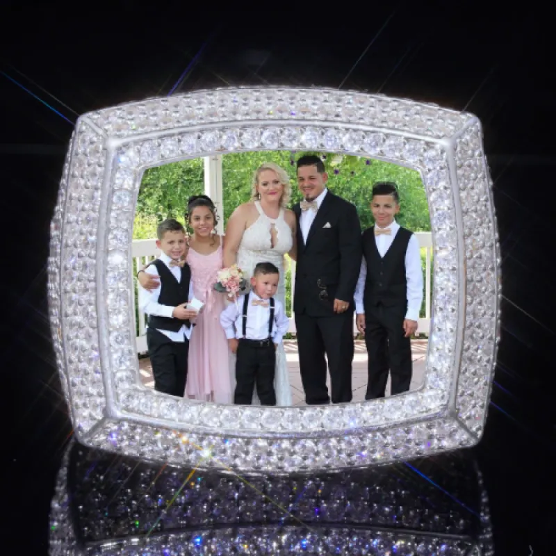 3D CUSTOM PICTURE ICED RING sold by The GUU Shop