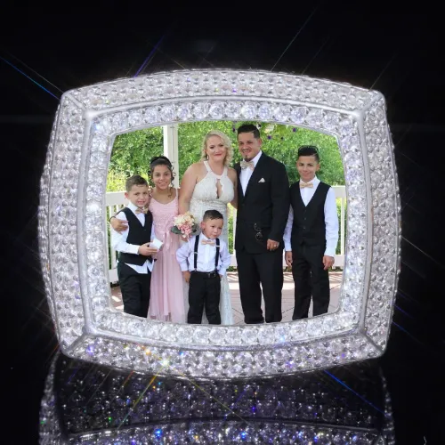 3D CUSTOM PICTURE ICED RING sold by The GUU Shop