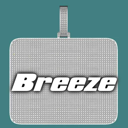 CUSTOM LETTER NECKLACE 3D BIG SQUARE sold by The GUU Shop