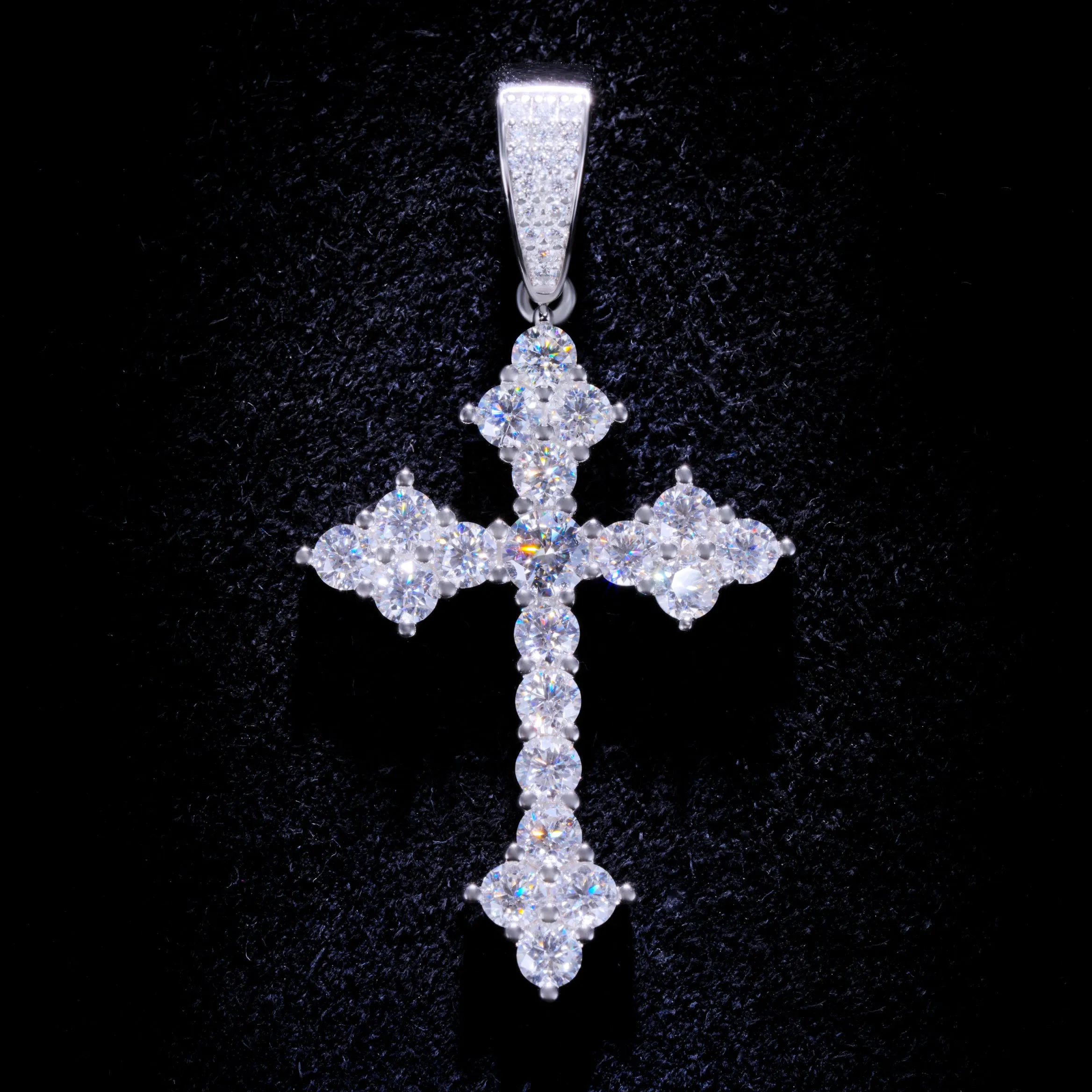 925S & VVS Moissanite Celtic Cross Necklace sold by The GUU Shop product image thumbnail 3