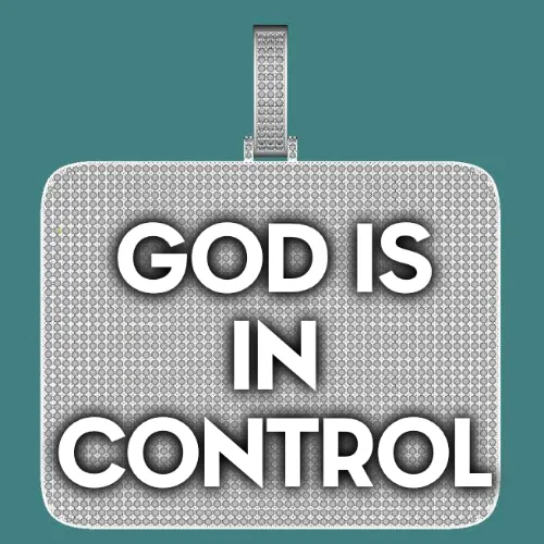 CUSTOM LETTER NECKLACE 3D BIG SQUARE sold by The GUU Shop