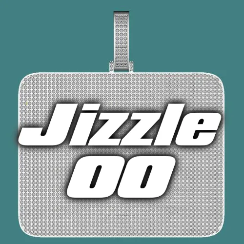 CUSTOM LETTER NECKLACE 3D BIG SQUARE sold by The GUU Shop