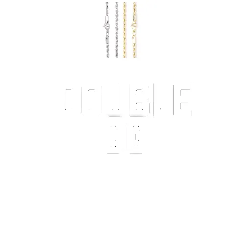 Custom Letters Baguette Two Layer Necklace sold by The GUU Shop