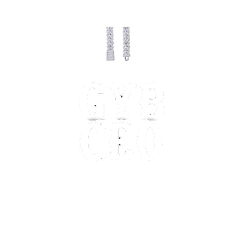 Custom Letters Freibeuter Font Necklace made by The GUU Shop