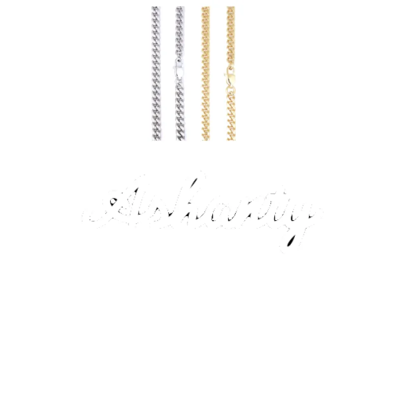 Script Custom Letter Necklace sold by The GUU Shop