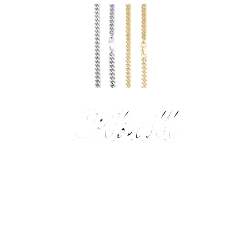 Script Custom Letter Necklace sold by The GUU Shop