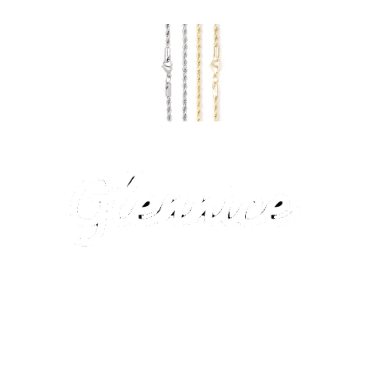 Script Custom Letter Necklace sold by The GUU Shop