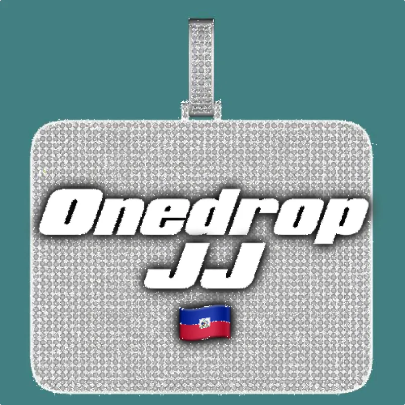 CUSTOM LETTER NECKLACE 3D BIG SQUARE sold by The GUU Shop