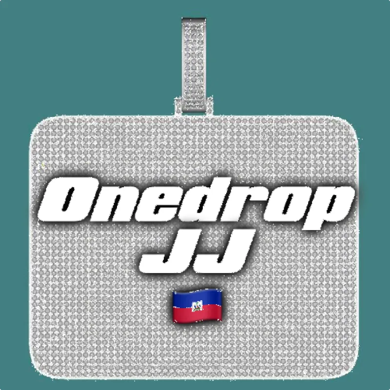 CUSTOM LETTER NECKLACE 3D BIG SQUARE sold by The GUU Shop