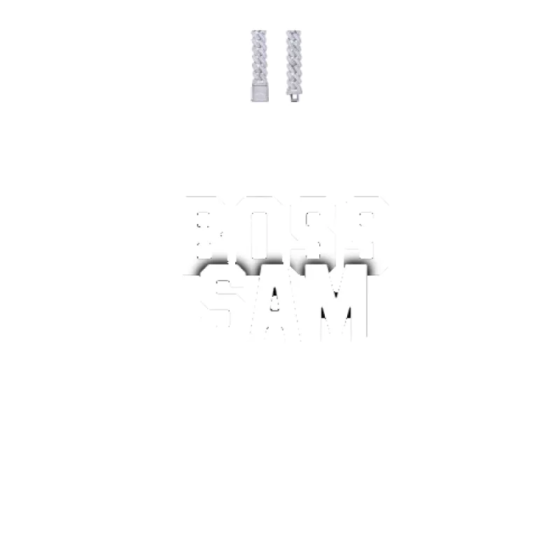 Custom Letters Baguette Two Layer Necklace sold by The GUU Shop