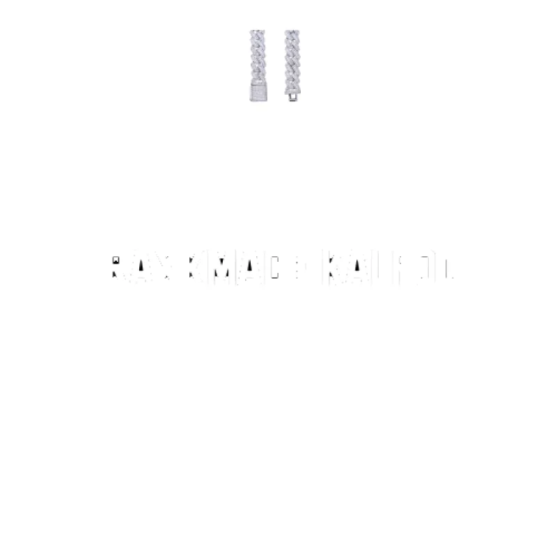 Custom Letters Baguette Two Layer Necklace sold by The GUU Shop