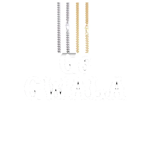 Custom Letters Freibeuter Font Necklace sold by The GUU Shop