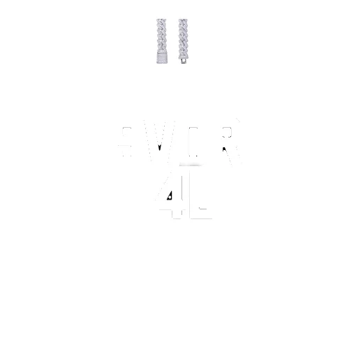 Custom Letters Baguette Two Layer Necklace sold by The GUU Shop