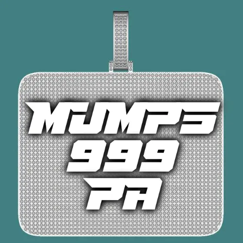 CUSTOM LETTER NECKLACE 3D BIG SQUARE sold by The GUU Shop