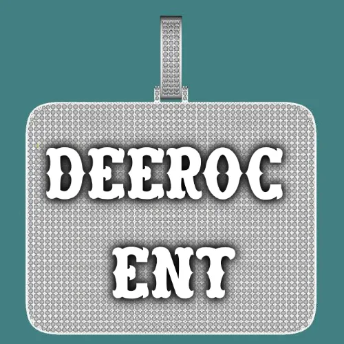 CUSTOM LETTER NECKLACE 3D BIG SQUARE sold by The GUU Shop