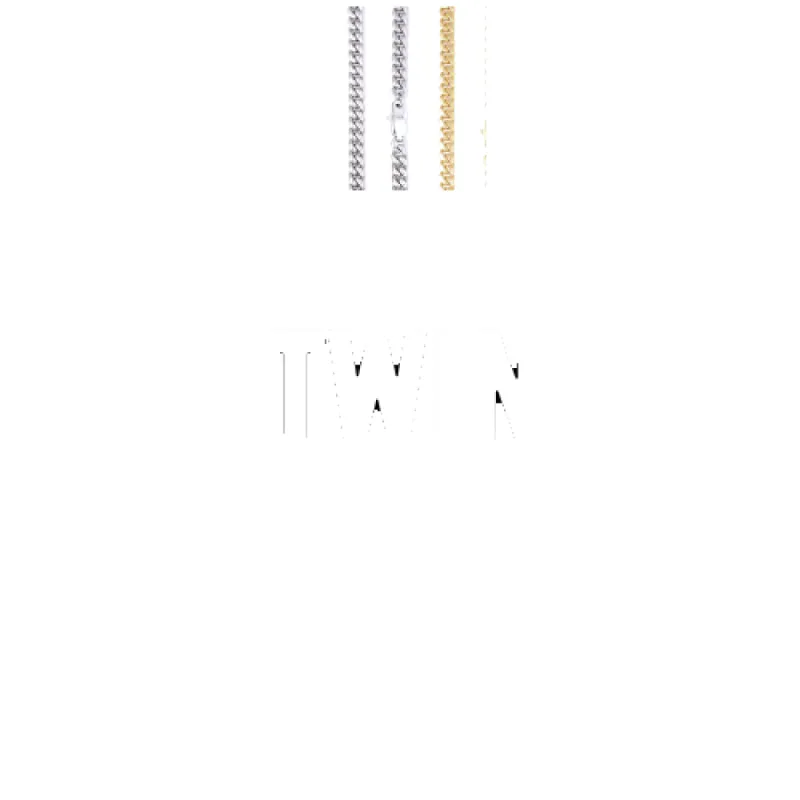 Custom Letters Baguette Two Layer Necklace sold by The GUU Shop