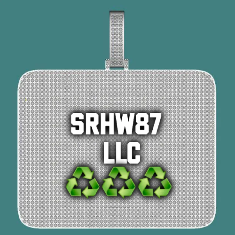 CUSTOM LETTER NECKLACE 3D BIG SQUARE sold by The GUU Shop