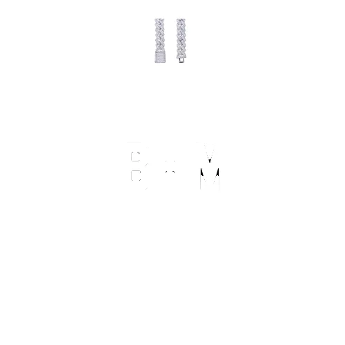 Custom Letters Baguette Two Layer Necklace sold by The GUU Shop