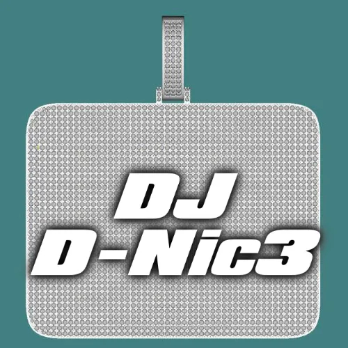 CUSTOM LETTER NECKLACE 3D BIG SQUARE sold by The GUU Shop