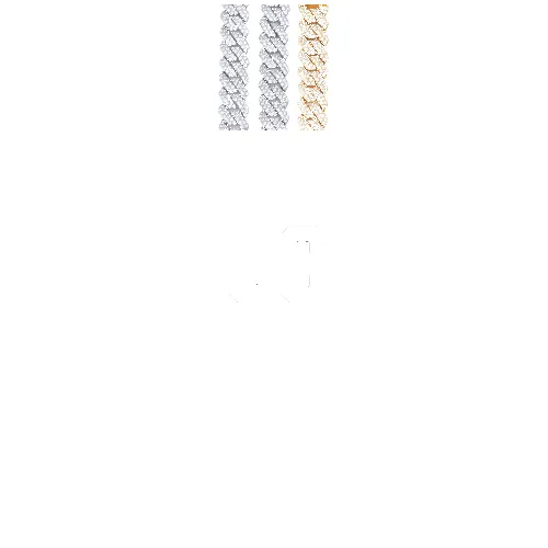 Custom Letters Baguette Two Layer Necklace sold by The GUU Shop