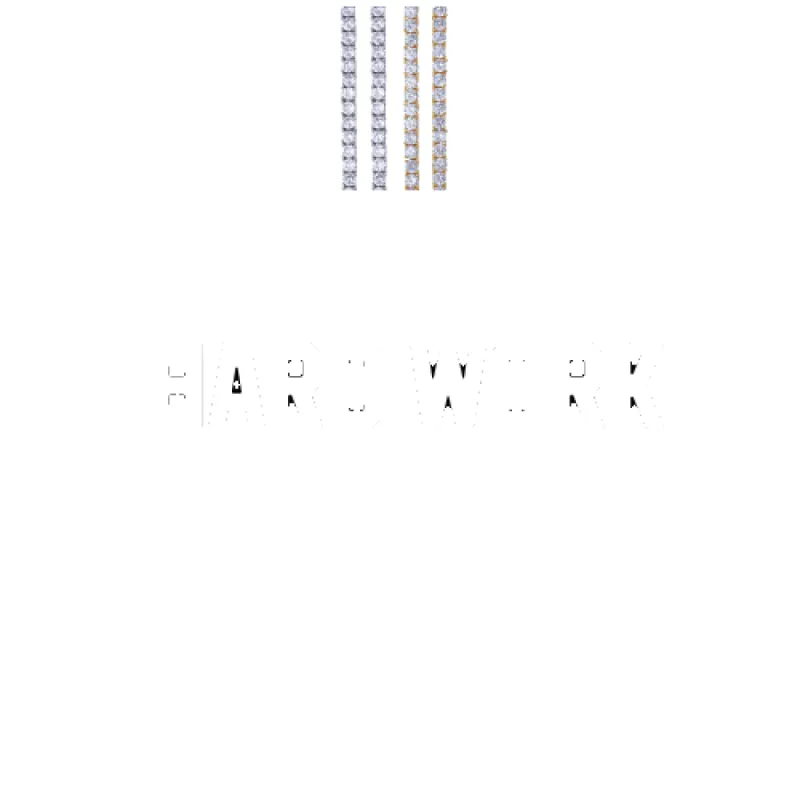 Custom Letters Baguette Two Layer Necklace sold by The GUU Shop