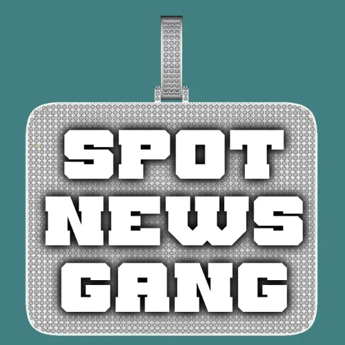 CUSTOM LETTER NECKLACE 3D BIG SQUARE sold by The GUU Shop