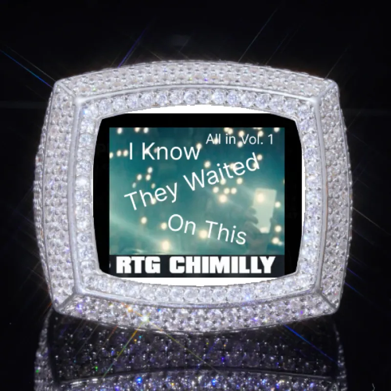 3D CUSTOM PICTURE ICED RING sold by The GUU Shop