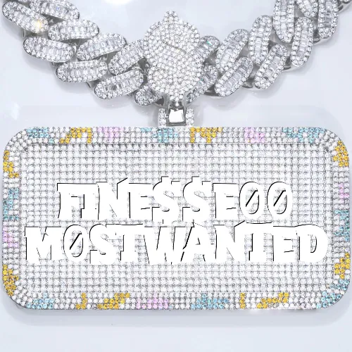 CUSTOM LETTER NECKLACE 3D COLORFUL SQUARE sold by The GUU Shop