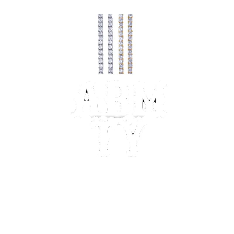 Custom Letters Freibeuter Font Necklace sold by The GUU Shop