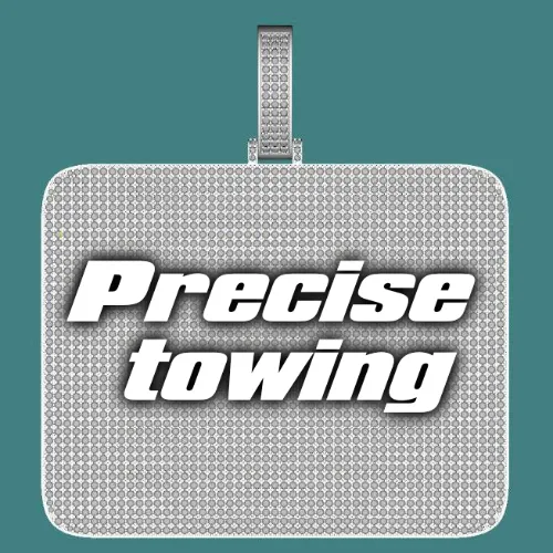 CUSTOM LETTER NECKLACE 3D BIG SQUARE sold by The GUU Shop