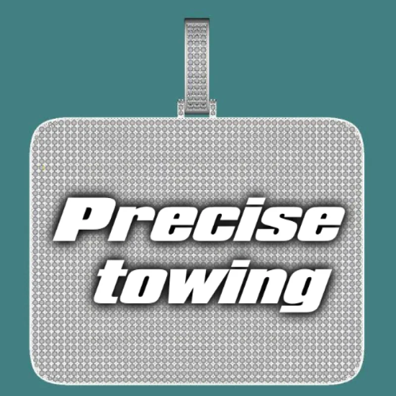 CUSTOM LETTER NECKLACE 3D BIG SQUARE sold by The GUU Shop