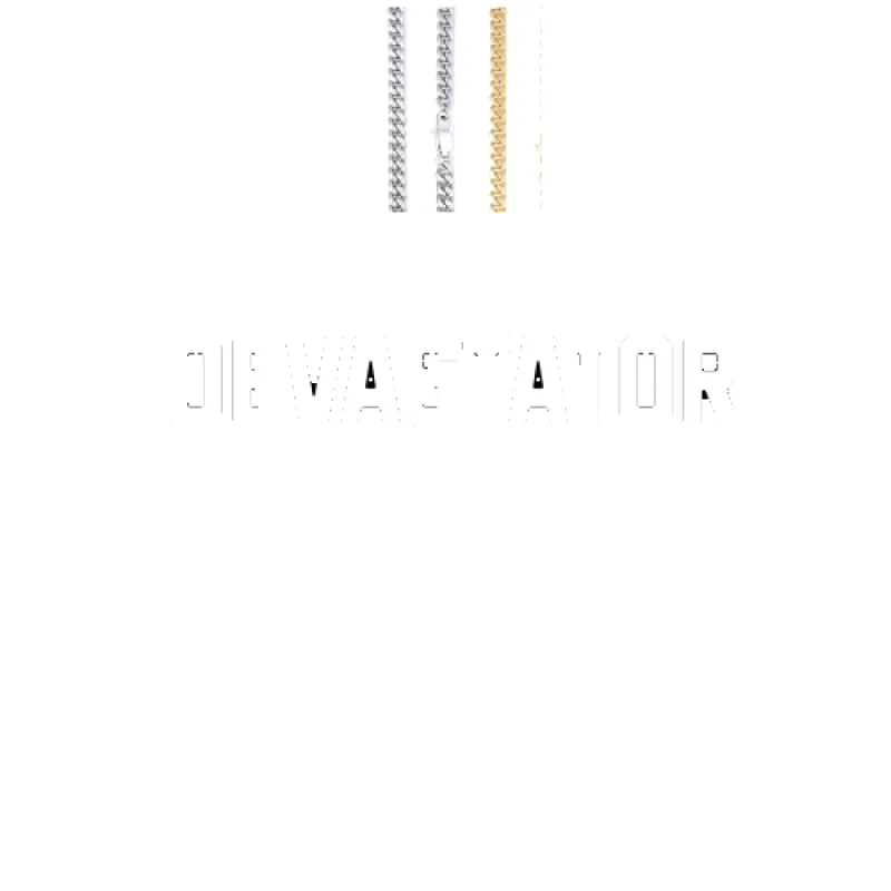 Custom Letters Baguette Two Layer Necklace sold by The GUU Shop