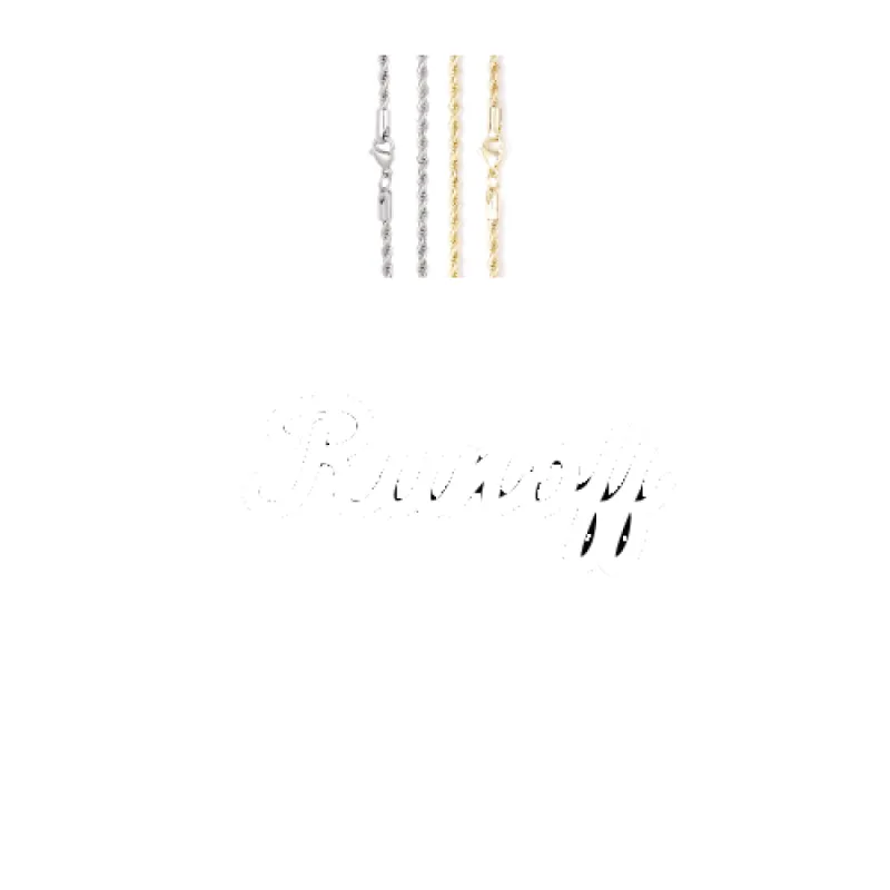 Script Custom Letter Necklace sold by The GUU Shop