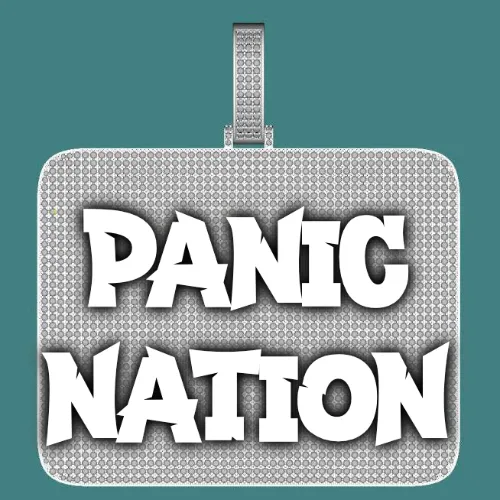 CUSTOM LETTER NECKLACE 3D BIG SQUARE sold by The GUU Shop