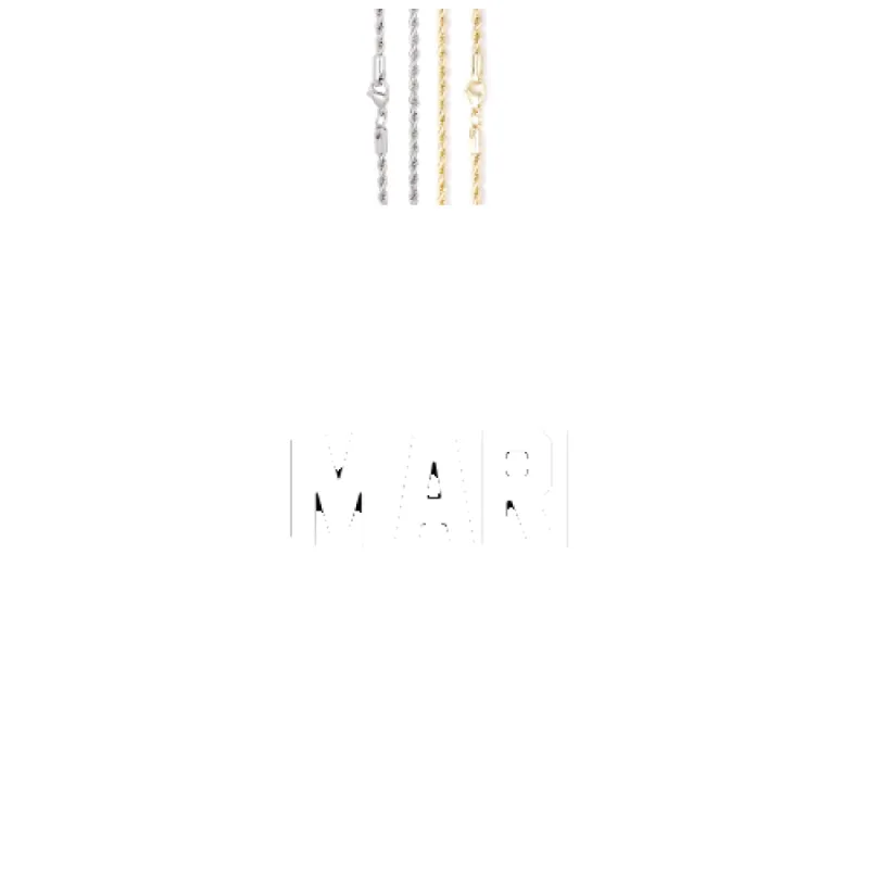 Custom Letters Baguette Two Layer Necklace sold by The GUU Shop