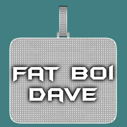 CUSTOM LETTER NECKLACE 3D BIG SQUARE sold by The GUU Shop