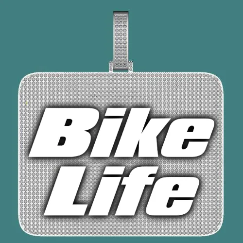 CUSTOM LETTER NECKLACE 3D BIG SQUARE sold by The GUU Shop