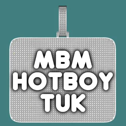 CUSTOM LETTER NECKLACE 3D BIG SQUARE sold by The GUU Shop