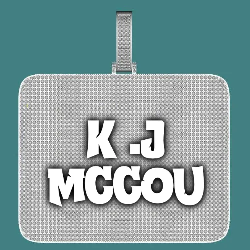 CUSTOM LETTER NECKLACE 3D BIG SQUARE sold by The GUU Shop