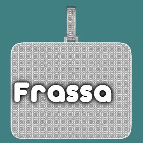 CUSTOM LETTER NECKLACE 3D BIG SQUARE sold by The GUU Shop