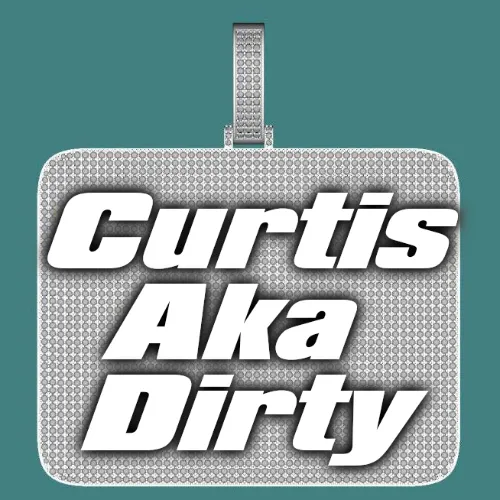 CUSTOM LETTER NECKLACE 3D BIG SQUARE sold by The GUU Shop